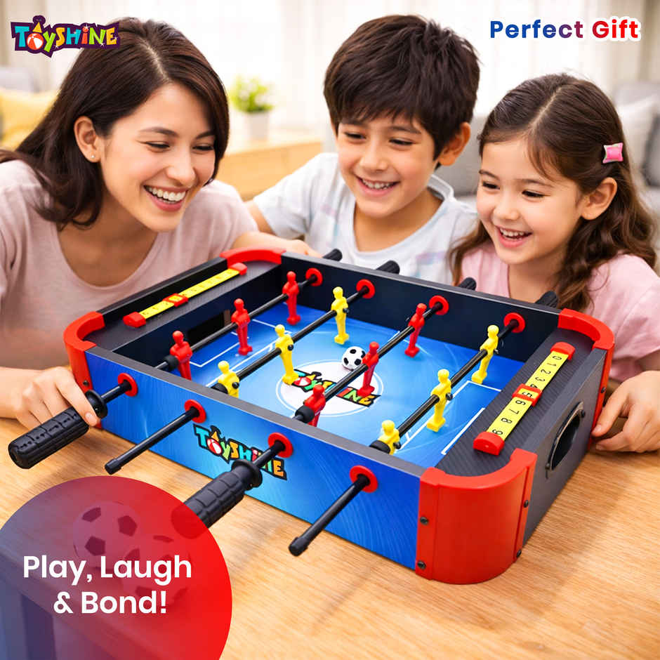 Toyshine Mini Foosball Table - Fun for Kids Ages 6 and Up