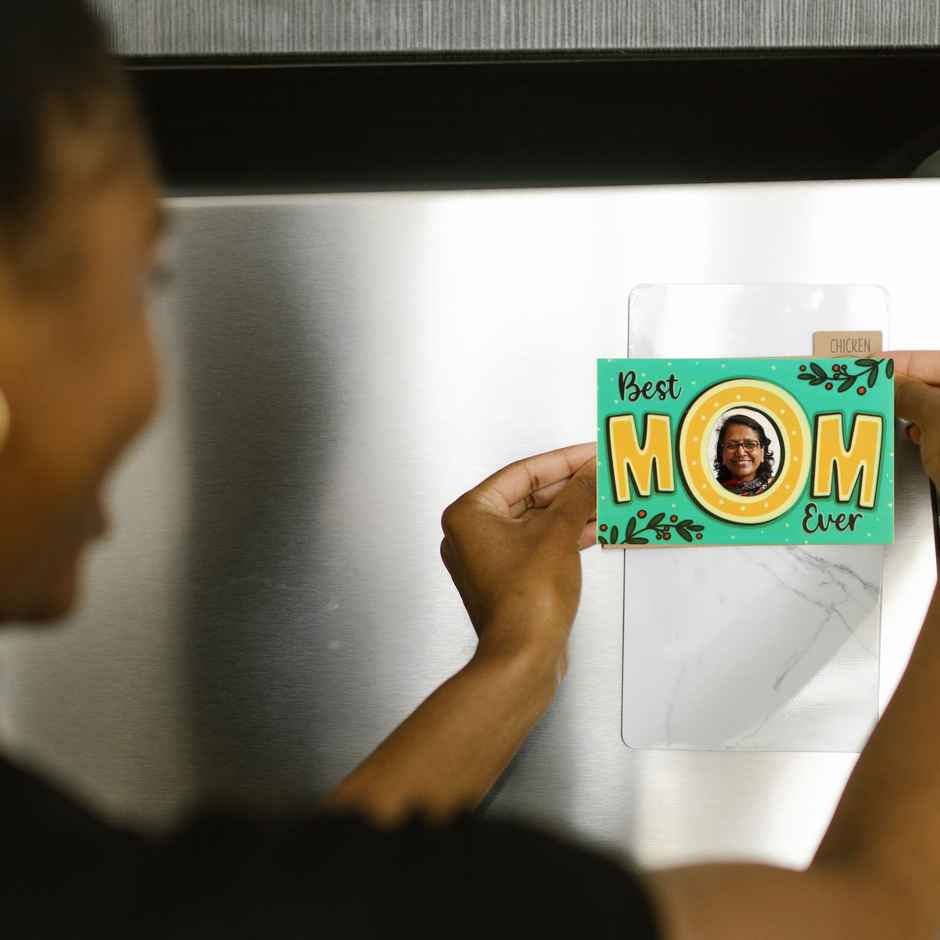 Happy Mail World's Best Mom Magnet