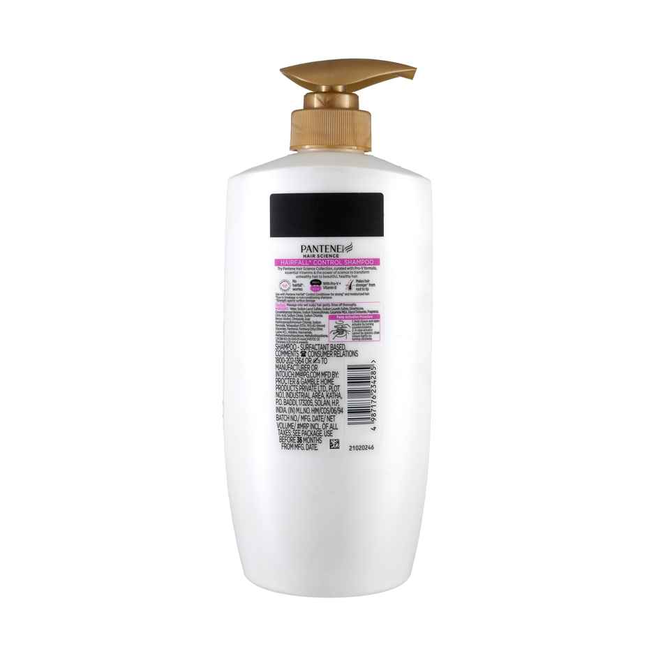 Pantene Hairscience Hairfall Control Shampoo Lesser Hairfall,With Vitaminb