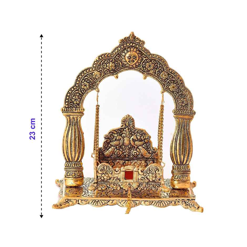 Palna Jhula Surya Mehrab | Gold Polish | Devnidhi