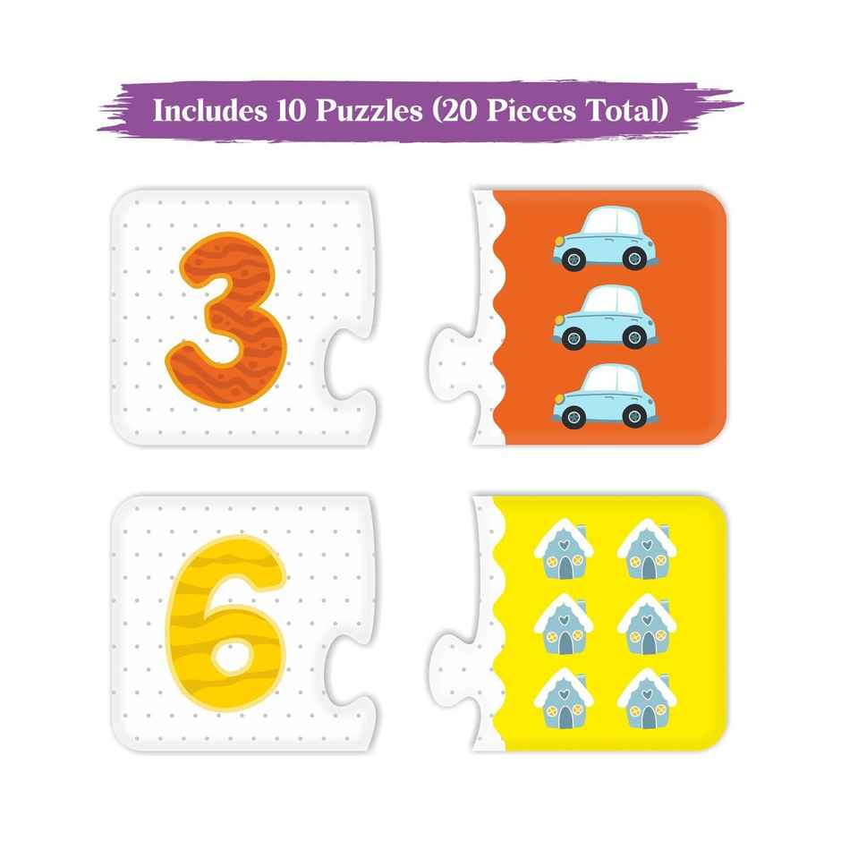 Webby 2- Piece Counting Learning Puzzle