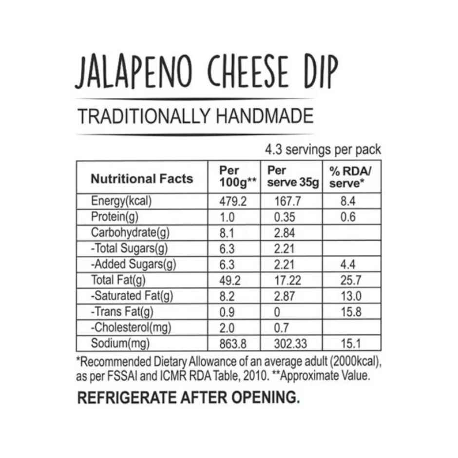 Wingreens Farms Jalapeno Cheese Dip | Jalapeno Dip