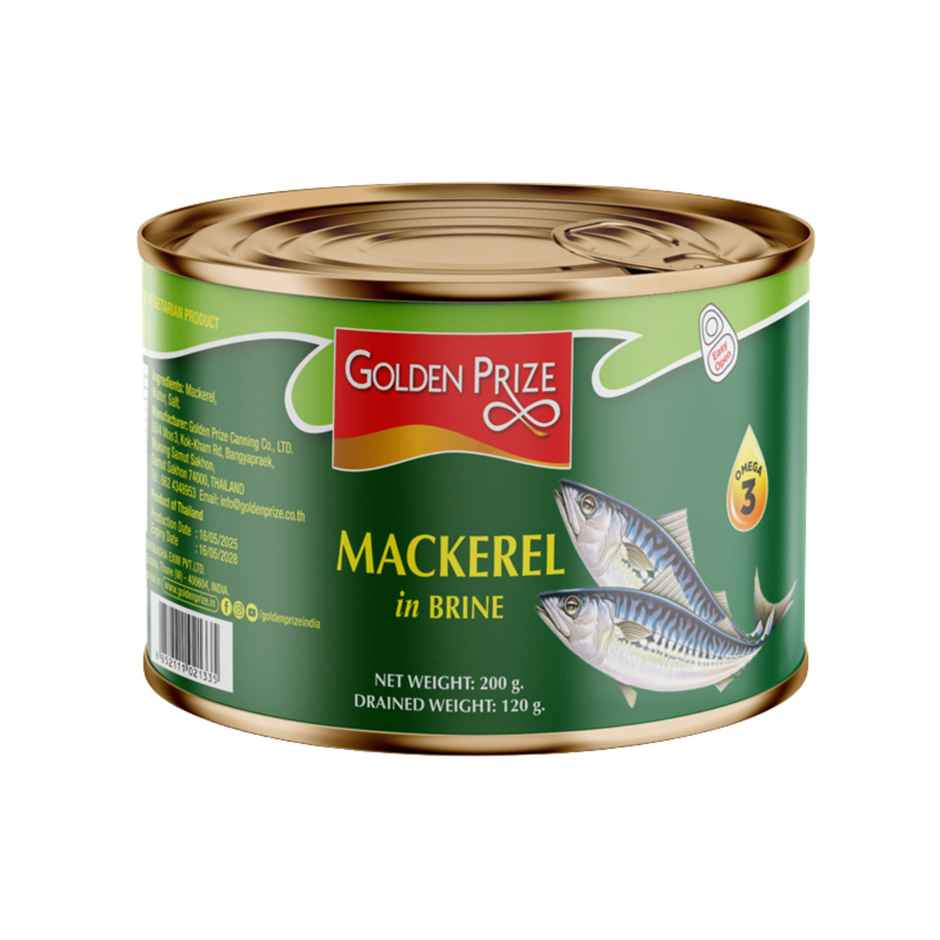 Golden Prize Mackerel In Brine