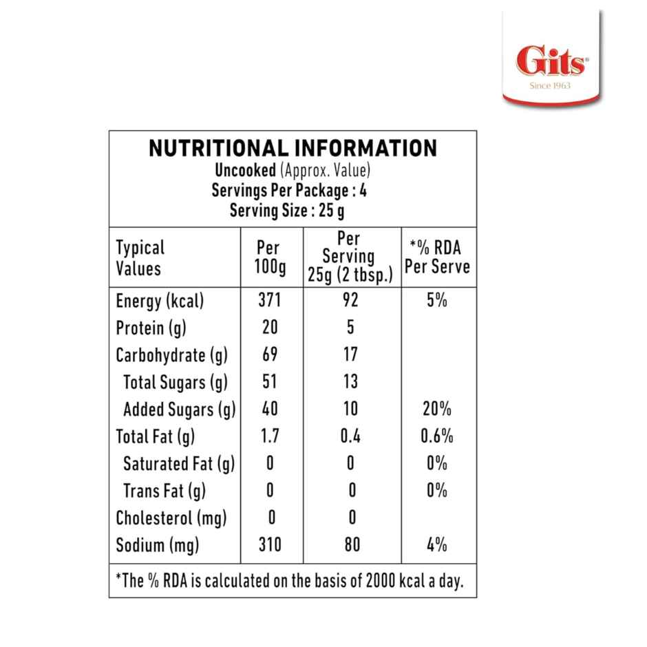 Gits Instant Kesar Kulfi Dessert Mix