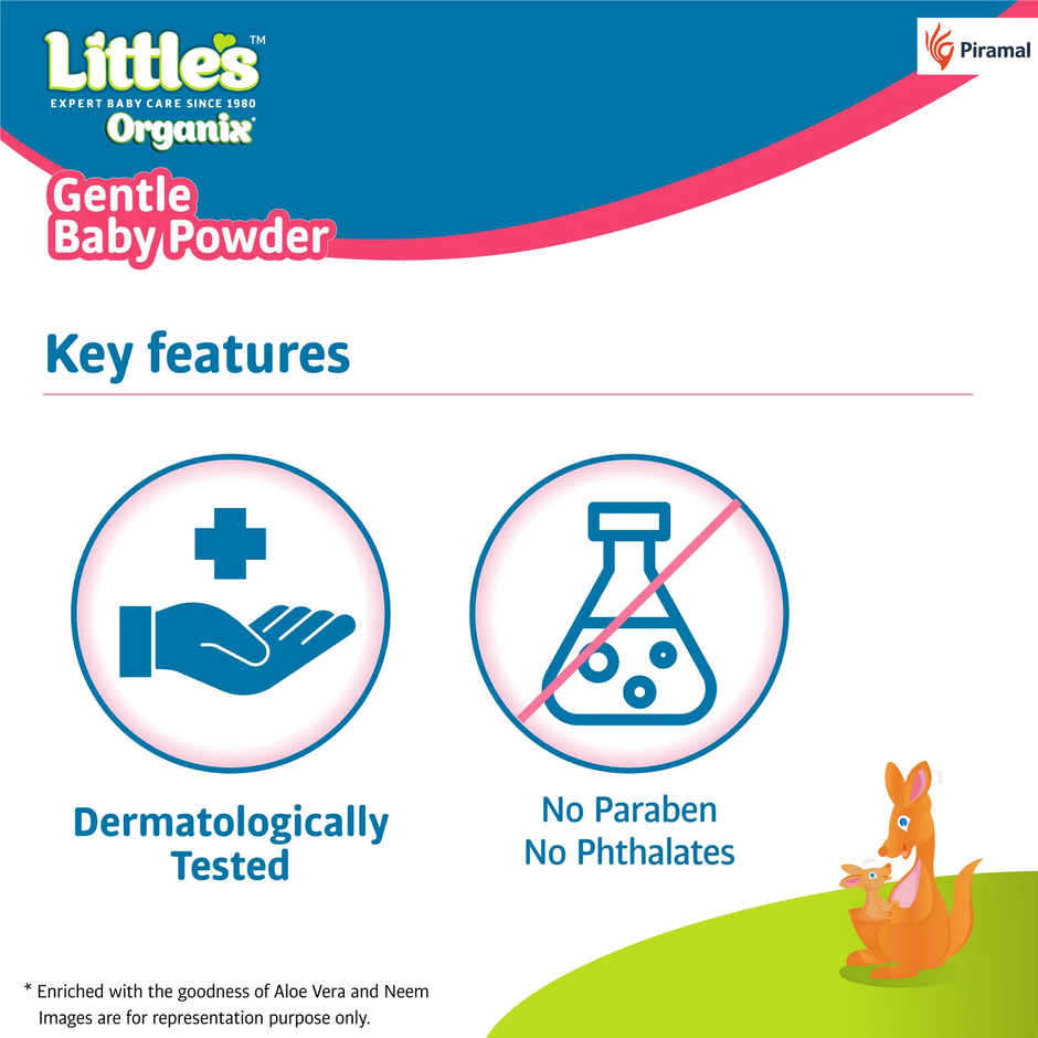 Little's Organix Gentle Baby Powder 