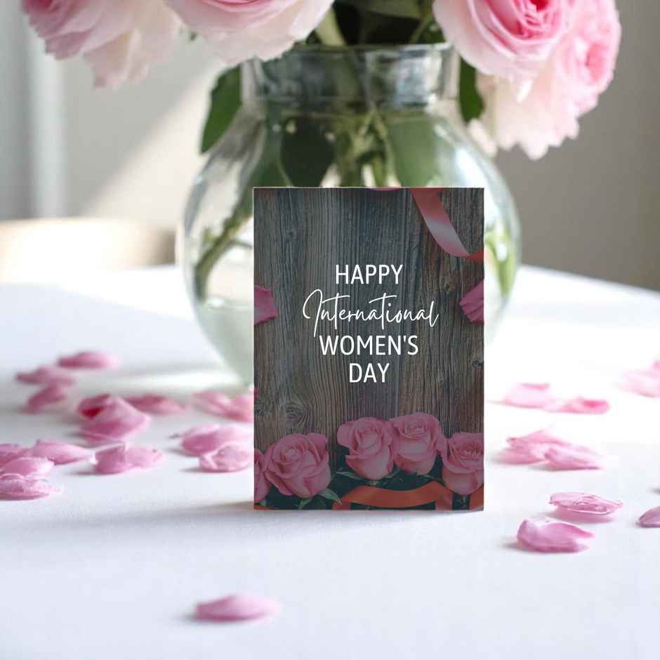 House Of Festivals Women s Day Greeting Card - Design 23
