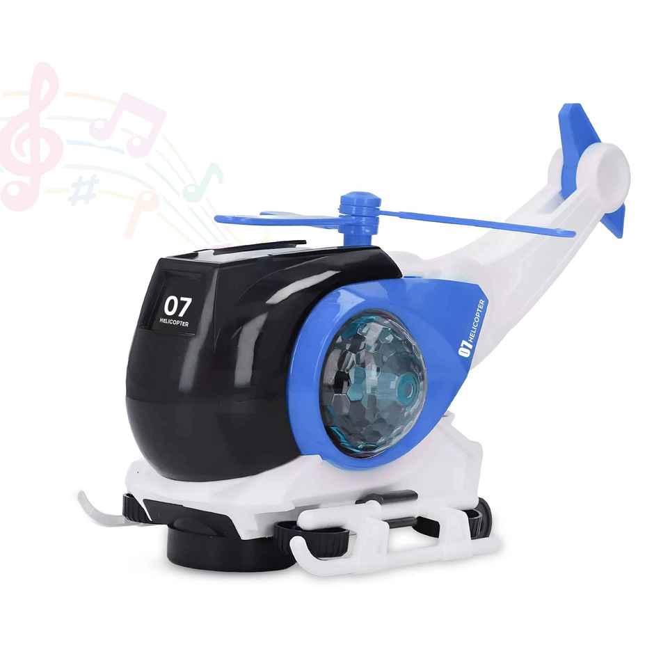 Toyshine Rc Helicopter Toy With 3D Lights and Sound | For Kids of 3+ Years Old