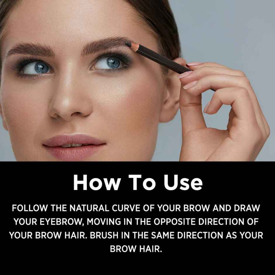 Colorbar Stunning Brow Pencil Chestnut Dark Brown