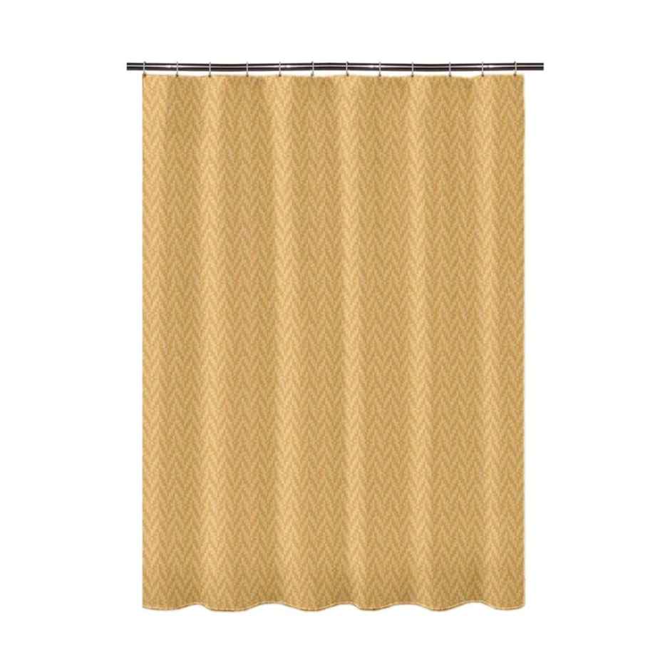 Lushomes Shower Curtain - Gold | Heavy Duty | 72 x 78 inch