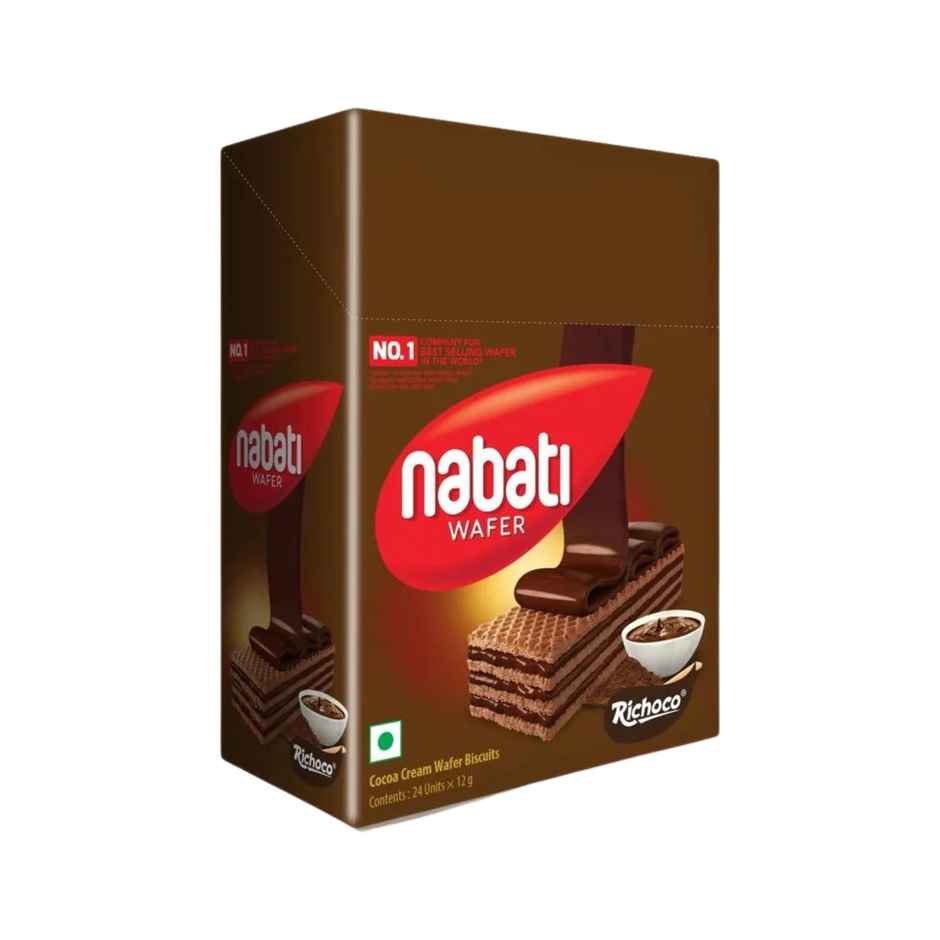 Nabati Cream Wafer Biscuits - Richoco