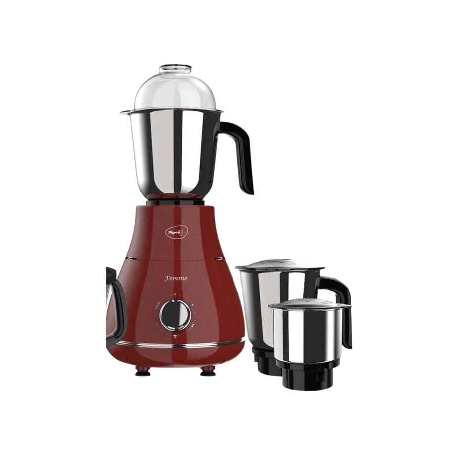 Pigeon Femme Sap - 14911 Mixer Grinder | 750 W | 1.5 L Capacity | Powerful Motor - Blue