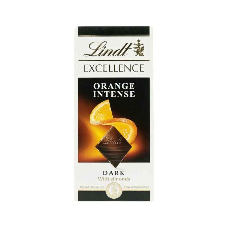 Lindt Excellence Orange Intense Dark Chocolate