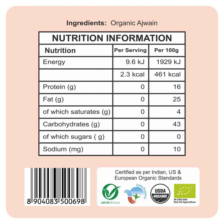 24 Mantra Organic Ajwain