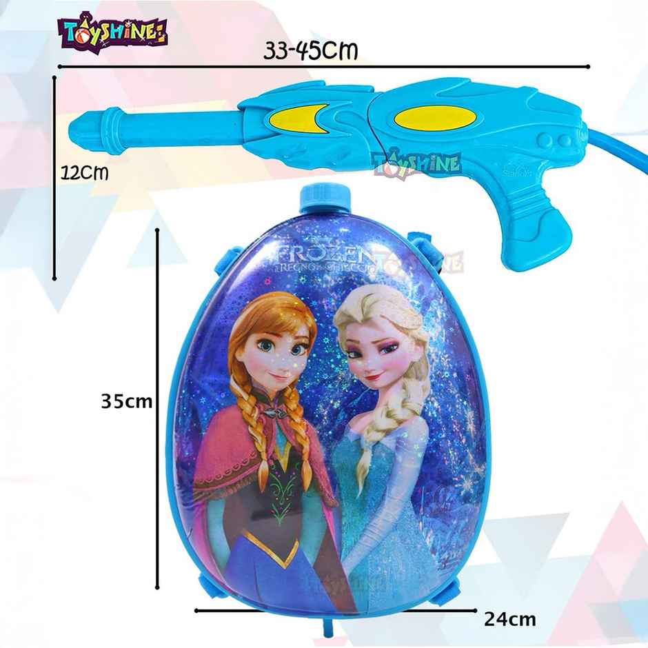Toyshine Holi Water Tank Pichkari - Blue | Doll | 3.5 L