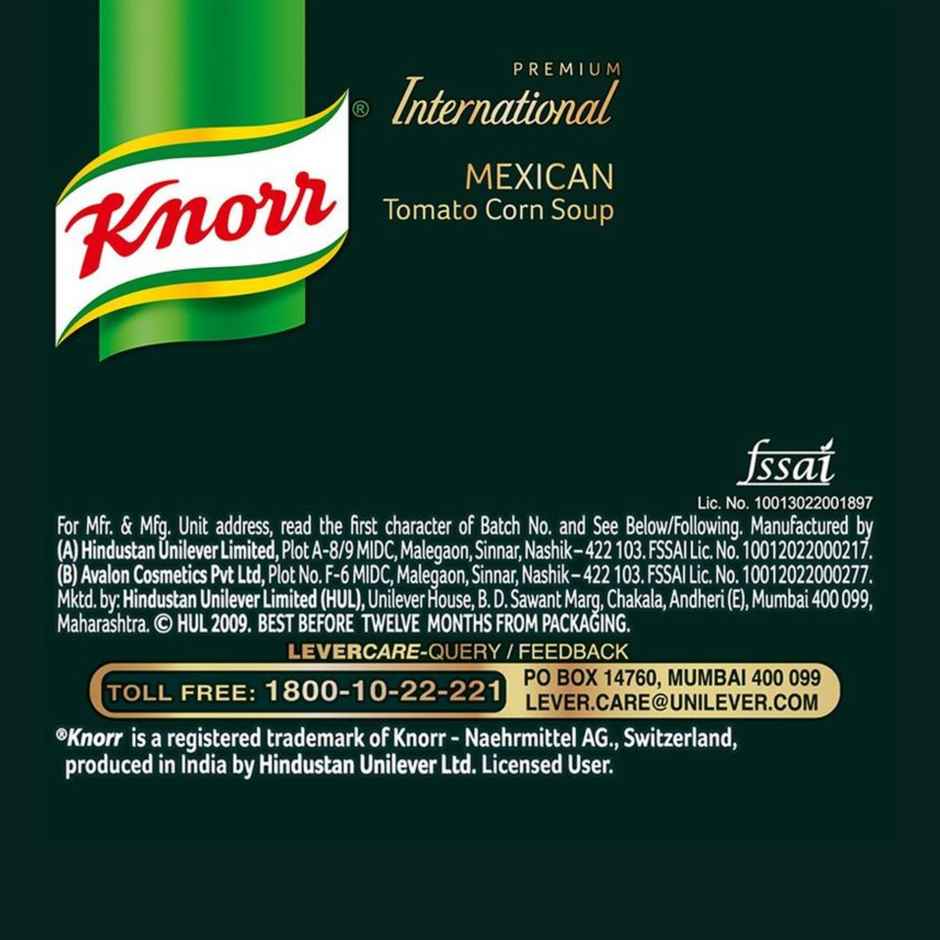 Knorr International Mexican Tomato Corn Soup