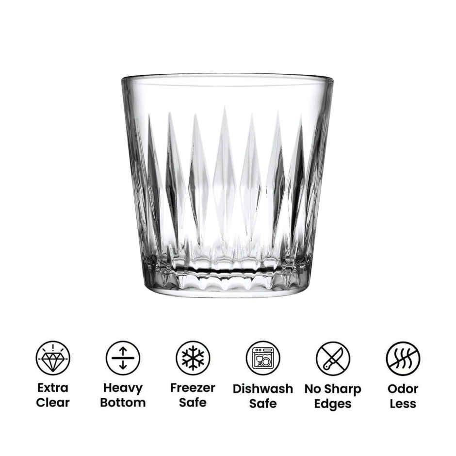 Premium Whisky Glass Set | 6 pc | 300 ml | BAY6