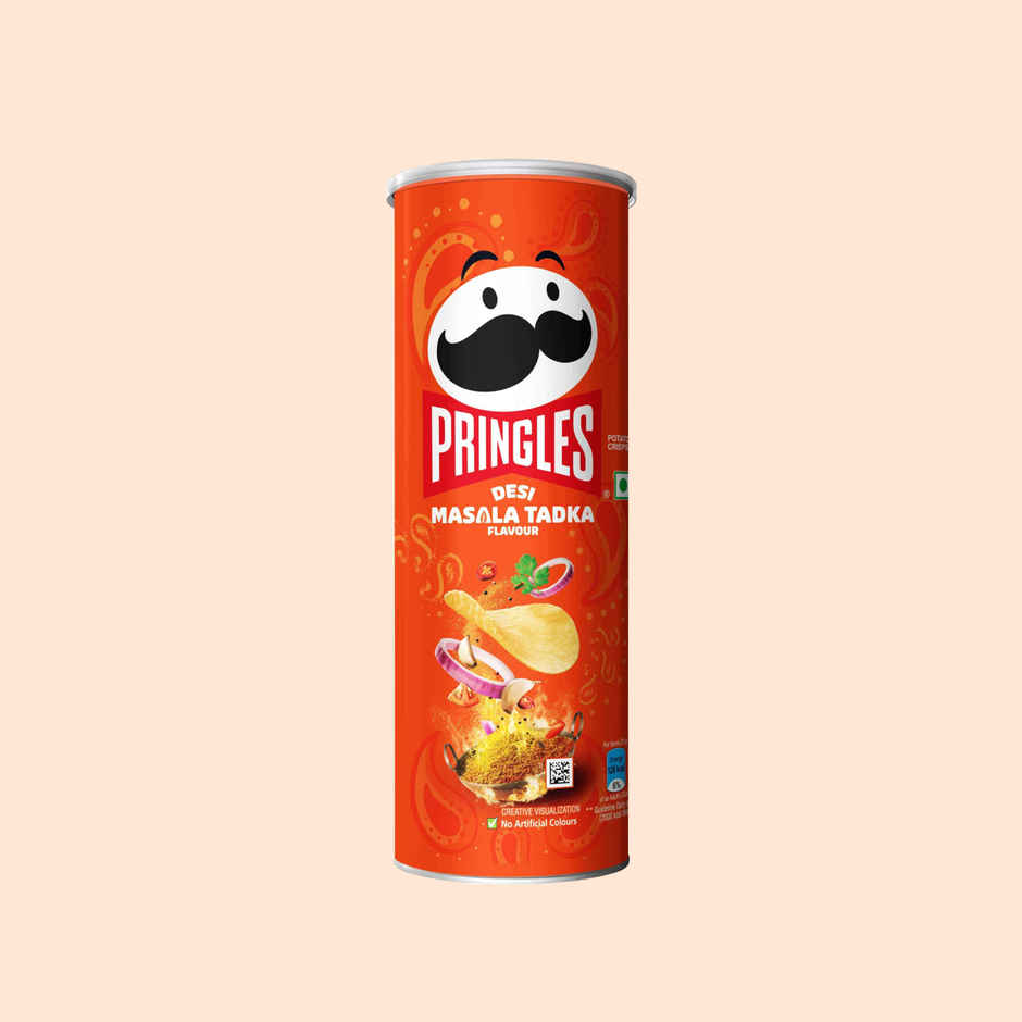 Pringles Potato Chips Desi Masala Tadka Flavour | Crispy Snack