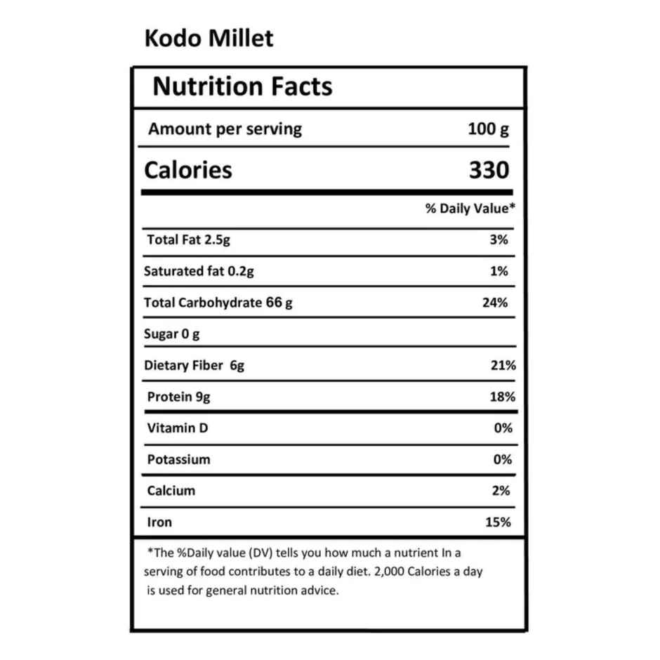 Natureland Organic Kodo Millet