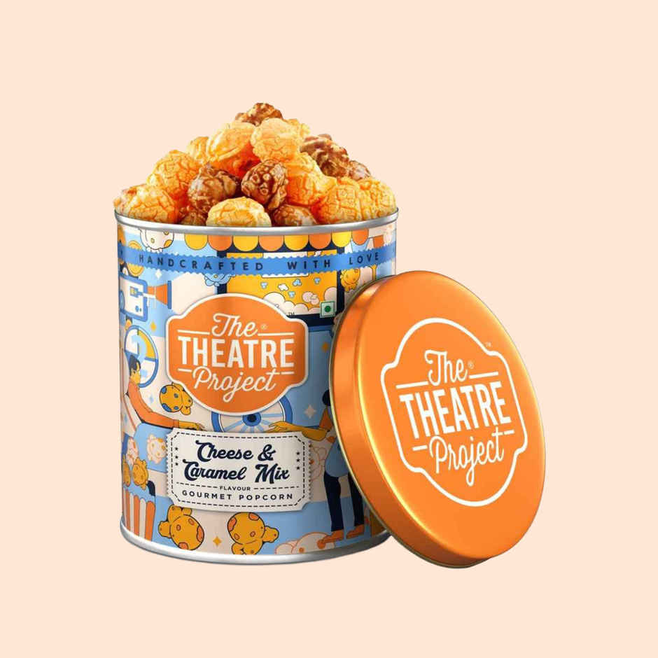 TTP Popcorn Cheese & Caramel Mix Tin