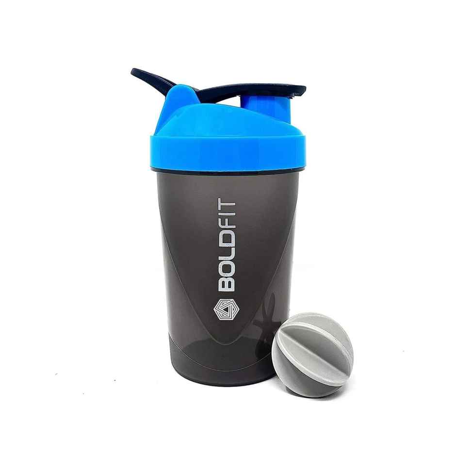 Boldfit Shakers For Protein Shake, Bottle-500Ml Blue