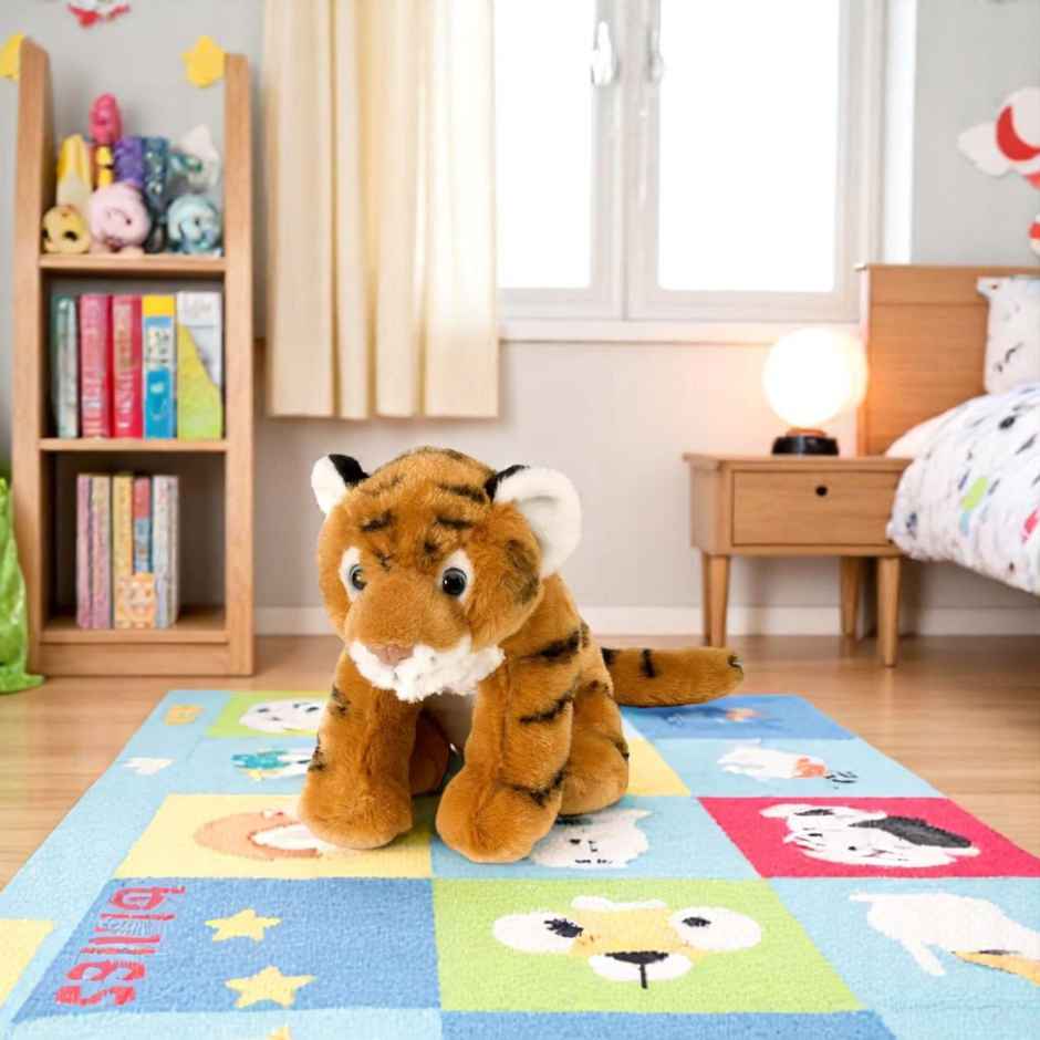 Hamley's Wild Republic Cuddlekins, Tiger Baby, Stuffed Animal Soft Toy, 12 Inches