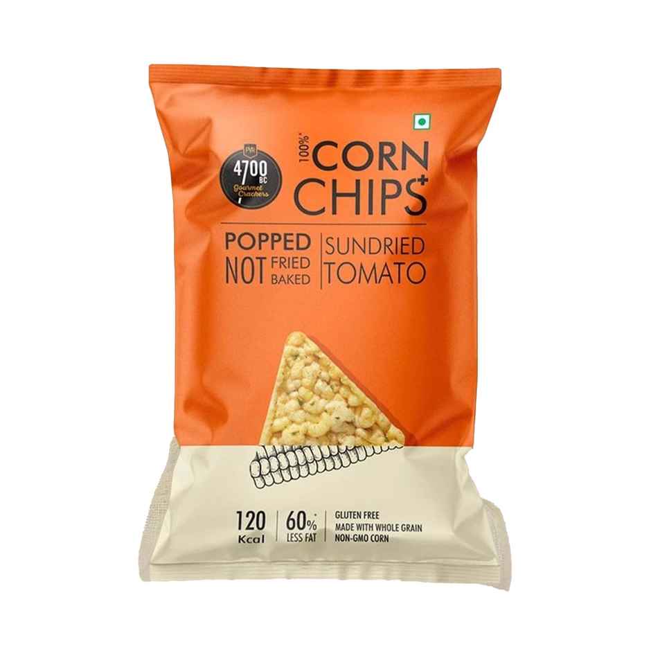 4700BC Chips+ Sun Dried Tomato Popped Corn-Based Combo