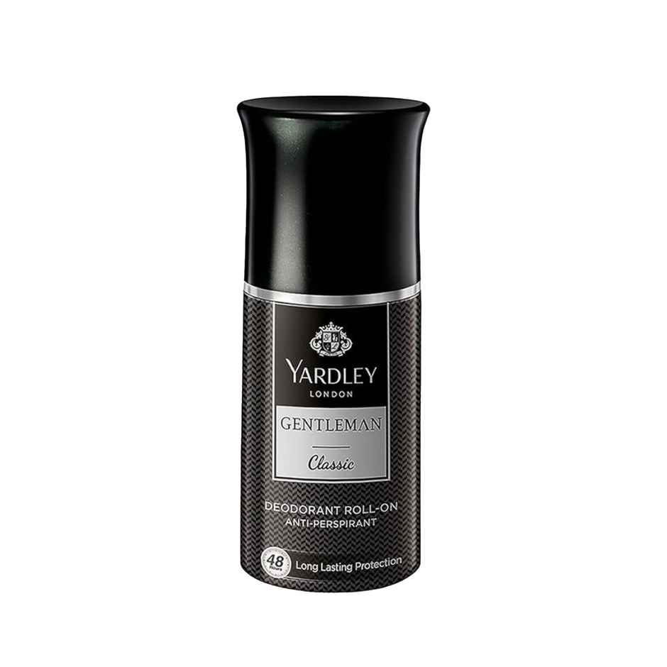 Yardley London Gentleman Classic Deodorant Roll-On With 48-Hours Long Lasting Scent For Men