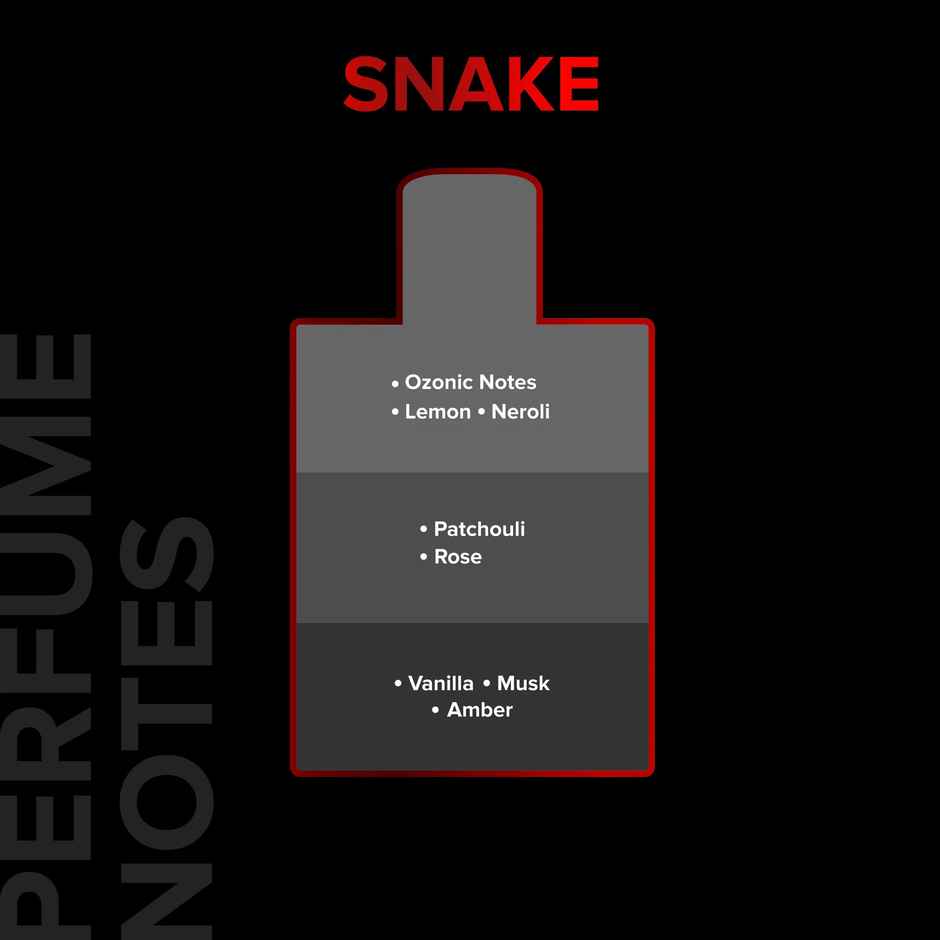 Villain Snake Perfume For Men | Strong Smoky Sexy And Masculine Fragrance