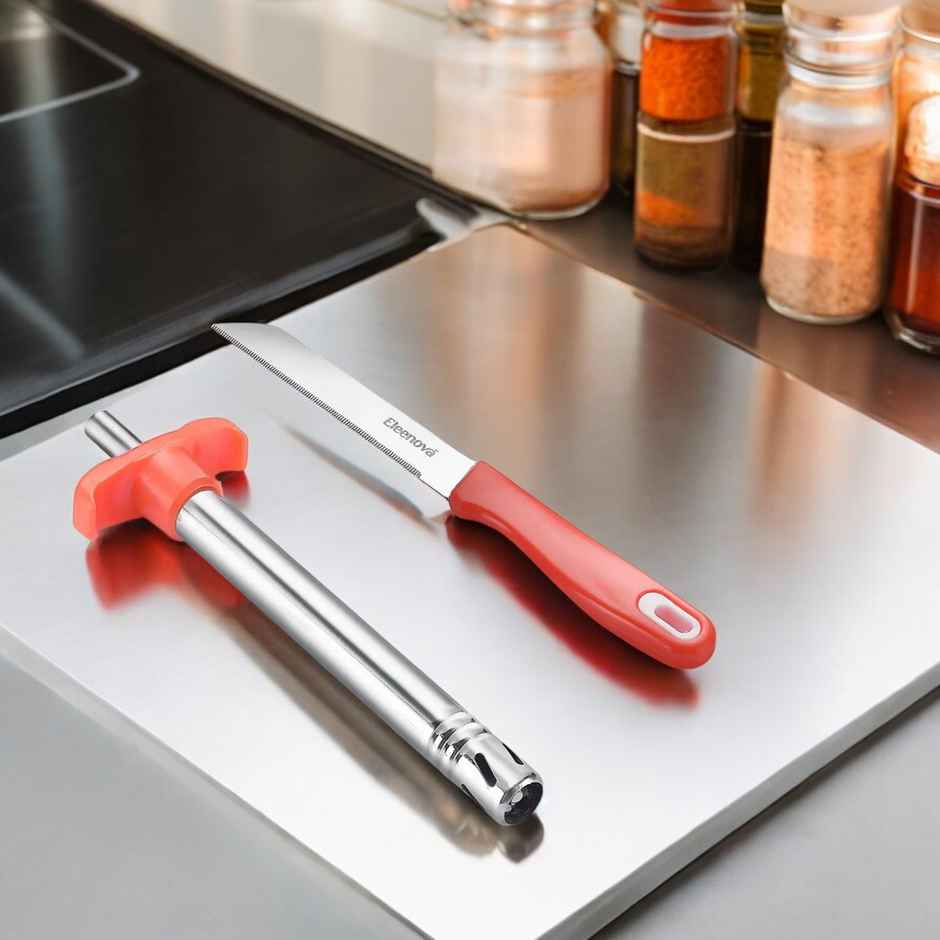 Eleenova Gas Stove Lighter and Kitchen Knife Set | Combo Pack
