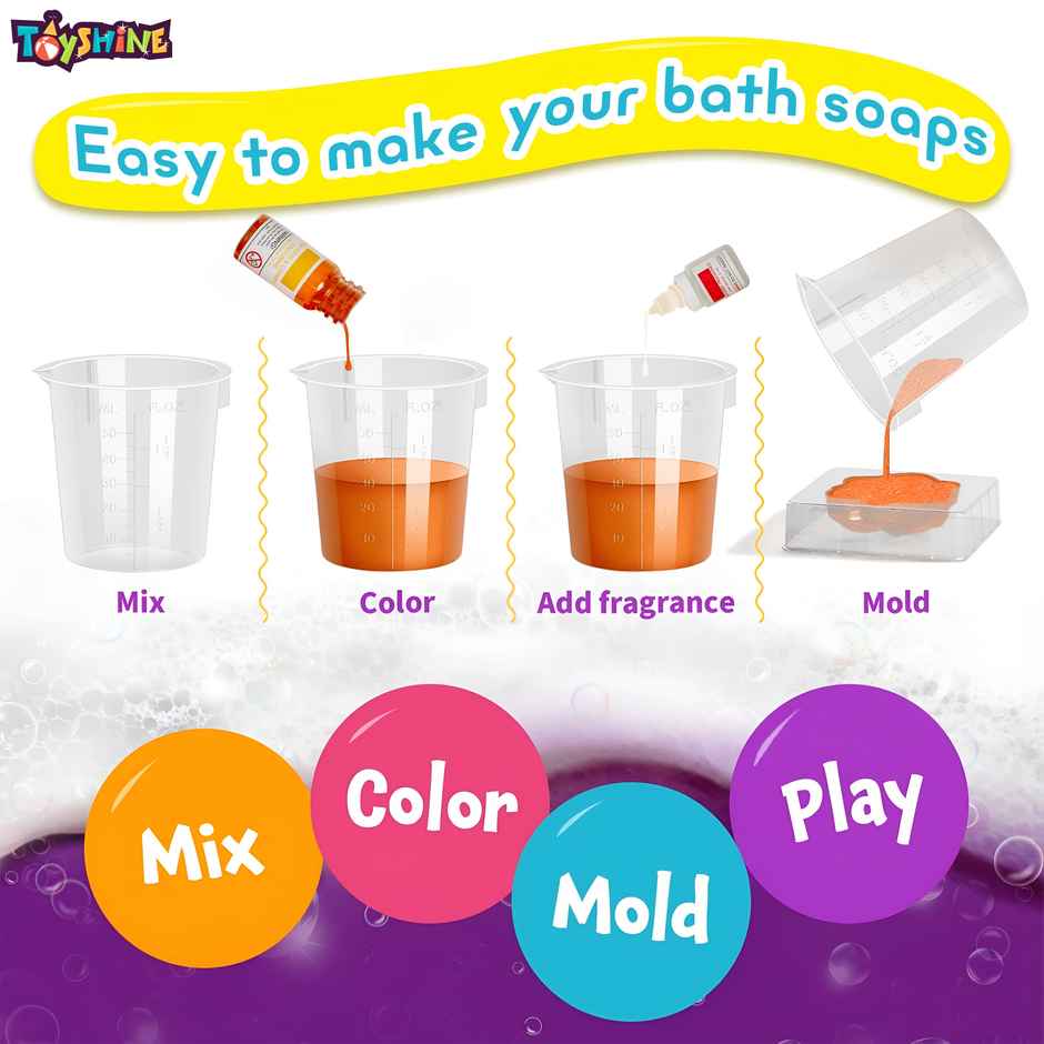 Toyshine My Soap Making Lab Stem Diy Kit | For Boys and Girls - Age 8 and Above