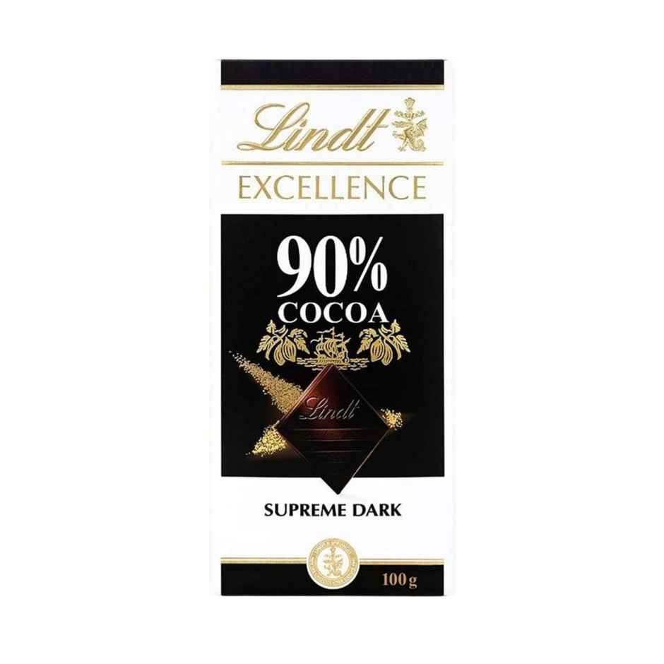 Lindt Excellence 90% Cocoa Supreme Dark Chocolate Bar