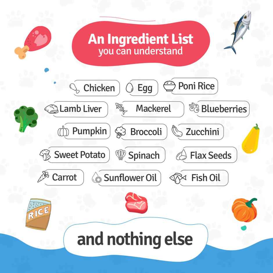 BLEP 100% Natural Chicken Dog Food | 4 Recipes | 4 Packs | Zero Preservatives