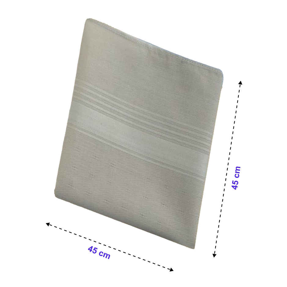 Dollar Men's Striped Cotton Handkerchief | Assorted - Free Size