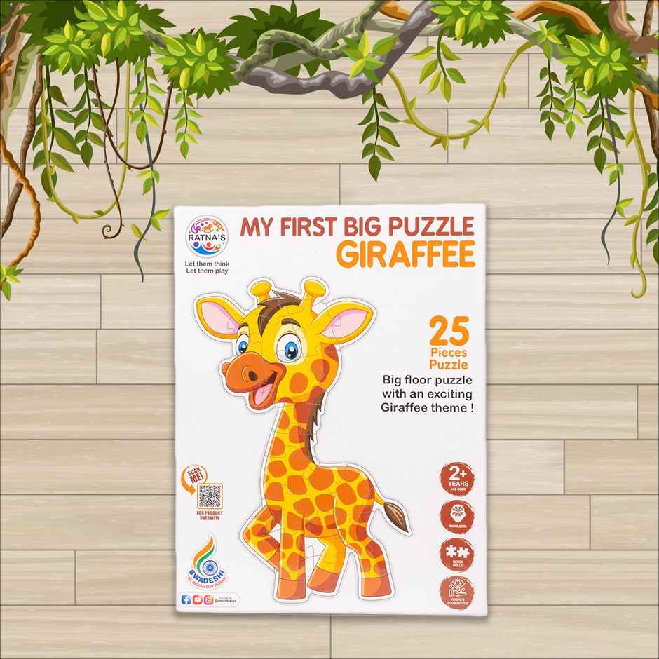 Ratna's My First Big Puzzle Giraffe