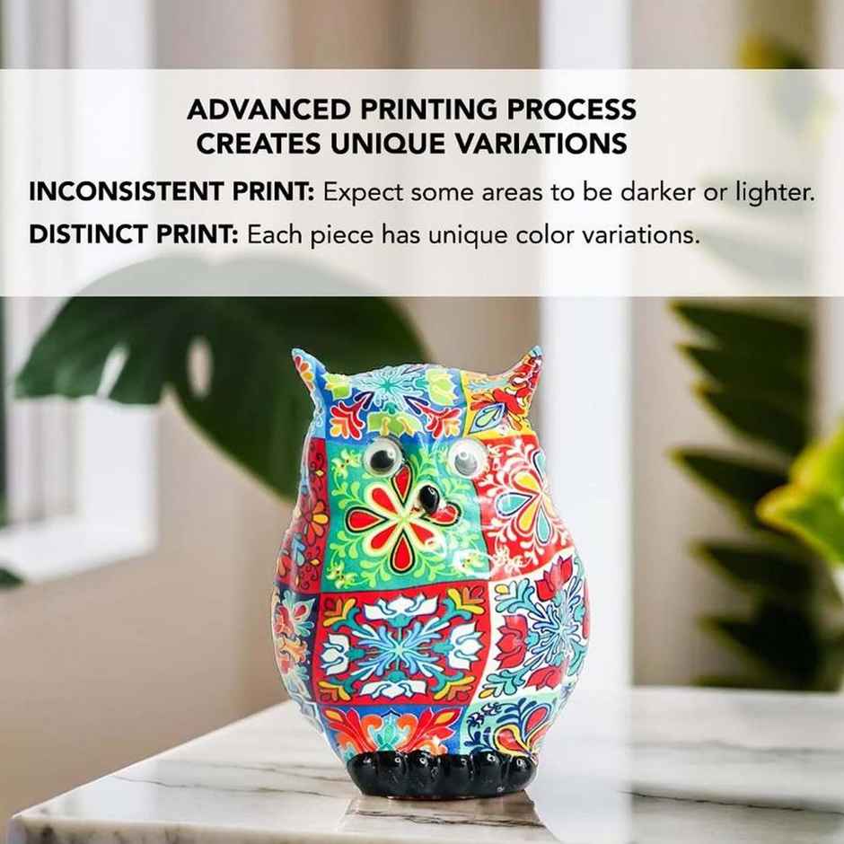 Ekhasa Owl Showpcs For Home Decor Living Room Decorative Items | Show pcs Gift Items