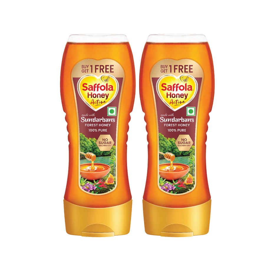 Saffola Honey Active, Made with Sundarban Forest Honey