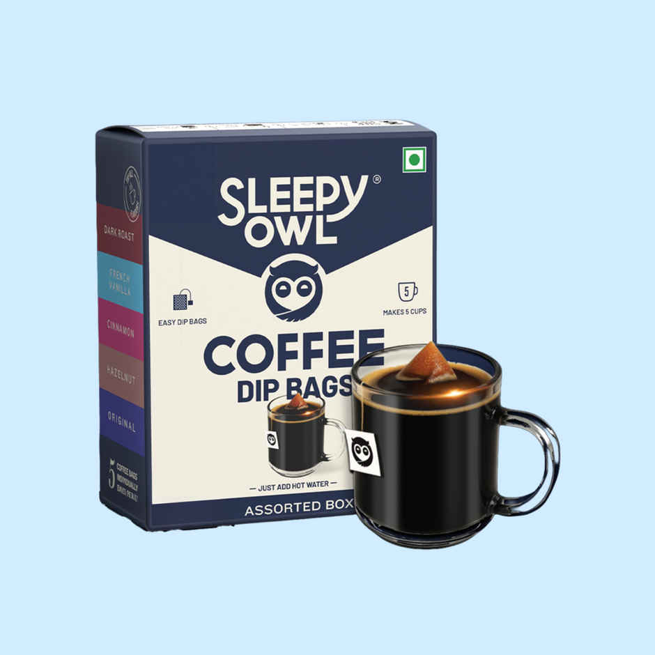 Sleepy Owl Assorted Hot Brew Coffee Bags