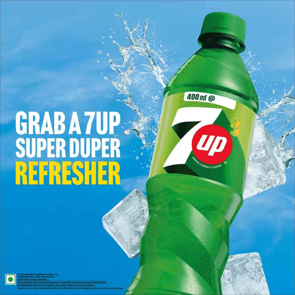 7 Up Lemon Zero Sugar Soft Drink | Carbonated Beverage