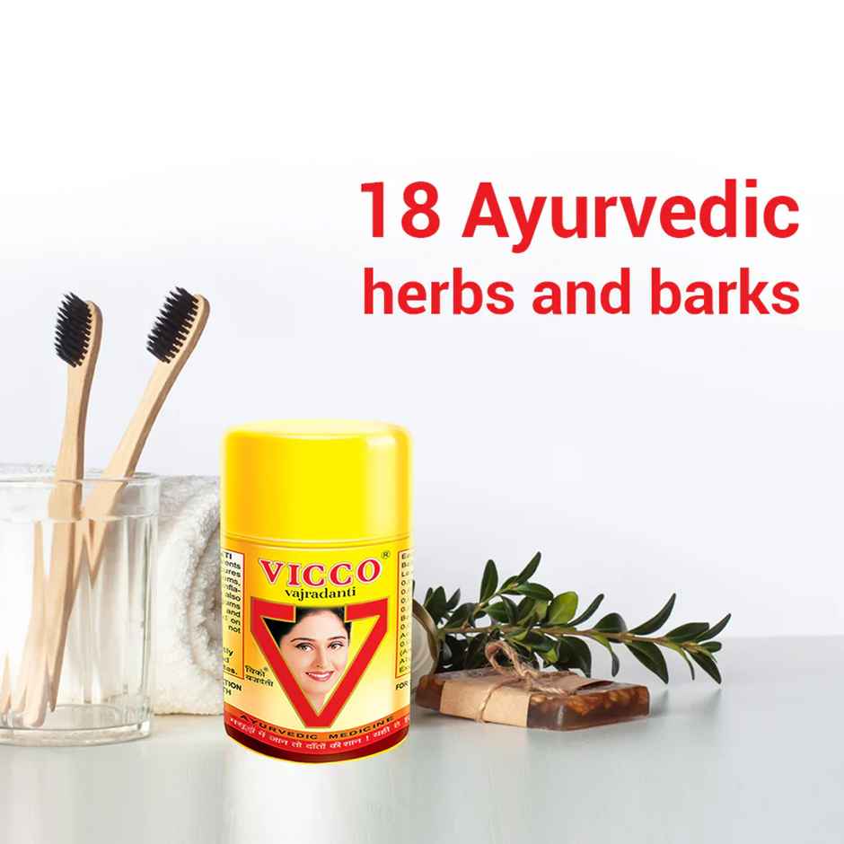 Vicco Vajradanti Ayurvedic Powder
