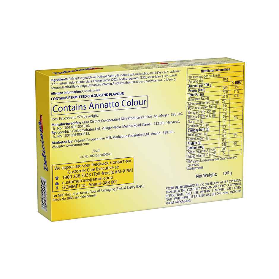 Delicious Fat Spread - Cholesterol Free