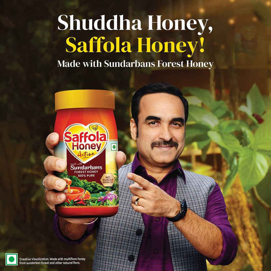 Saffola Honey Active, Made with Sundarban Forest Honey