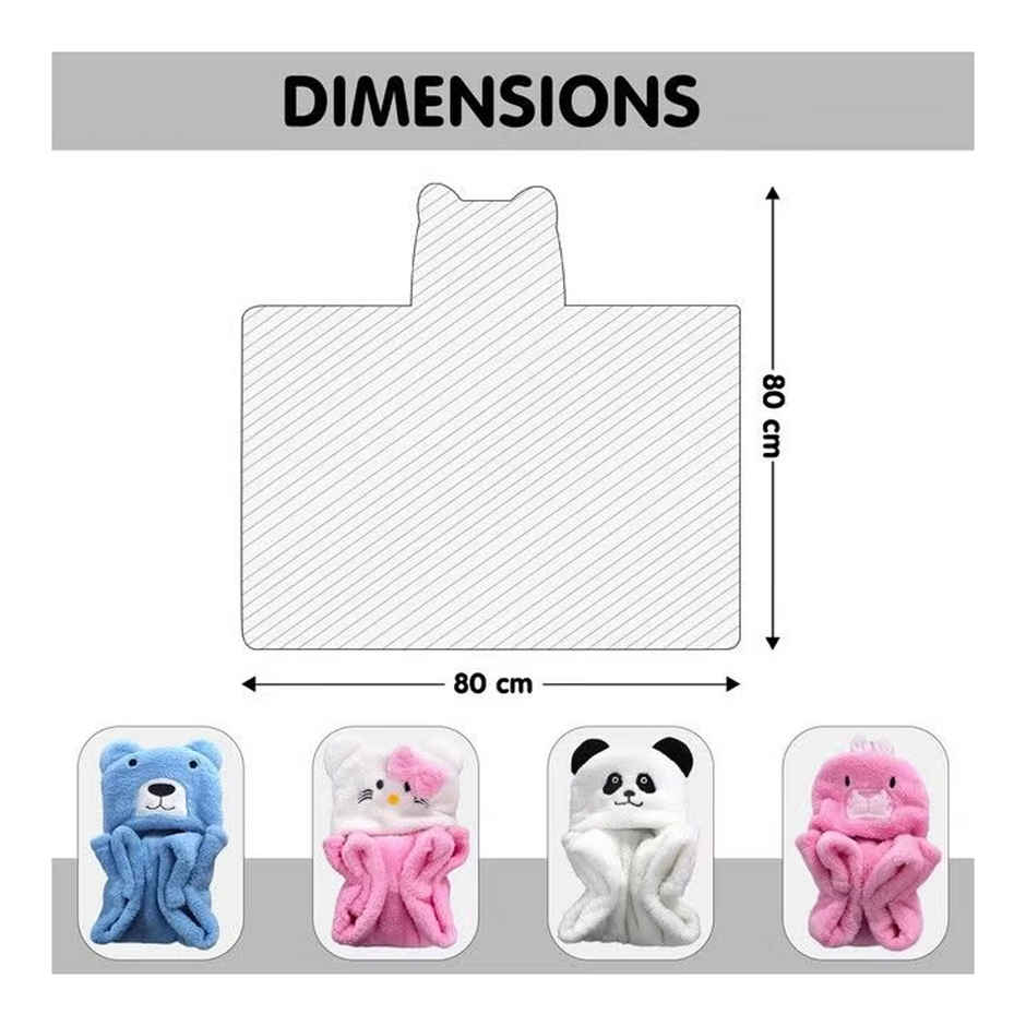 Oyo Baby Blankets New Born Combo Pack Of Soft Baby Wrapper Blue Bear