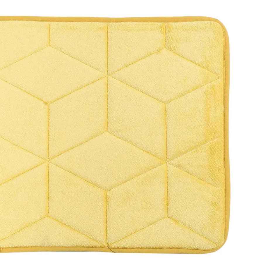 Memory Foam Mat | Yellow | 38 x 58 cm | Reusable