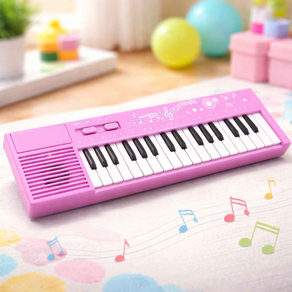 Toyshine Mini Keyboard Piano with 32 Keys & Melody Sounds for Kids - Assorted