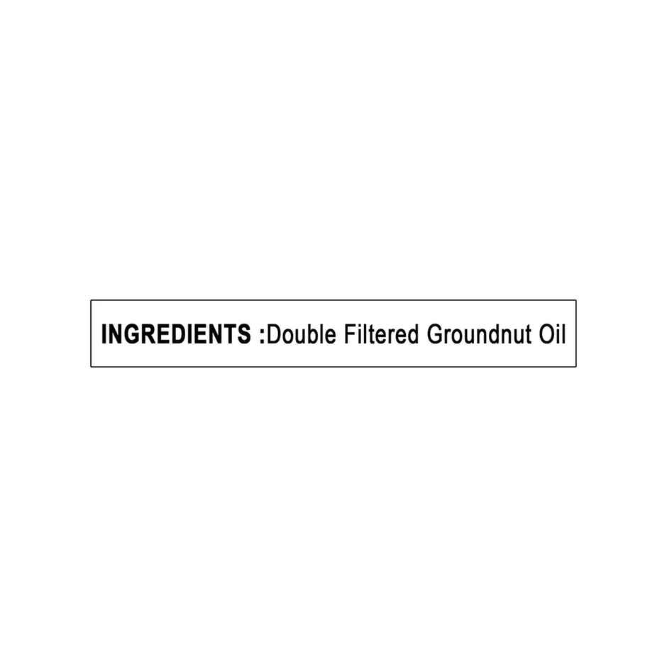 Vijaya Double filter groundnut oil