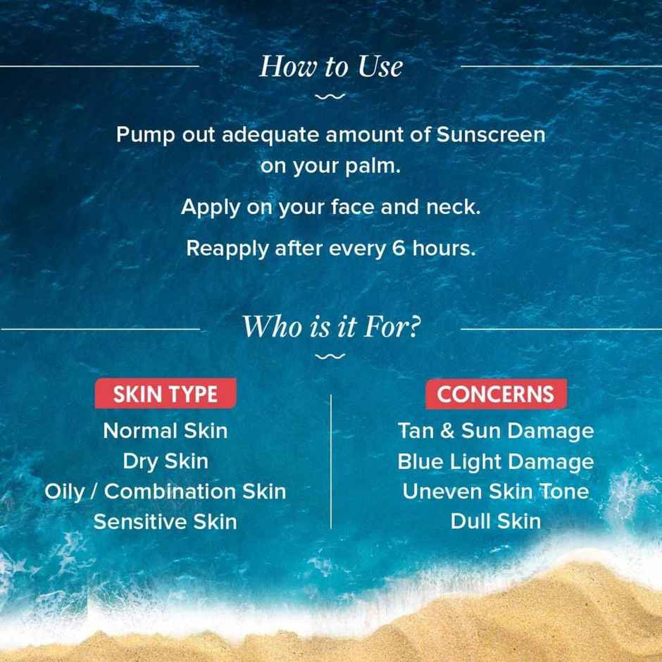 Aqualogica Detan+ Dewy Lightweight Sunscreen Gel SPF 50+PA++++ for Normal & Dry Skin Combo