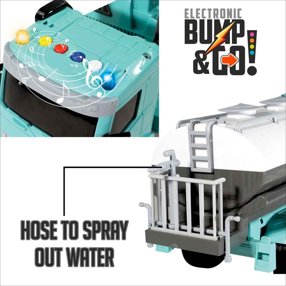 Itoys Bump N Go Water Tank (Colour May Vary)