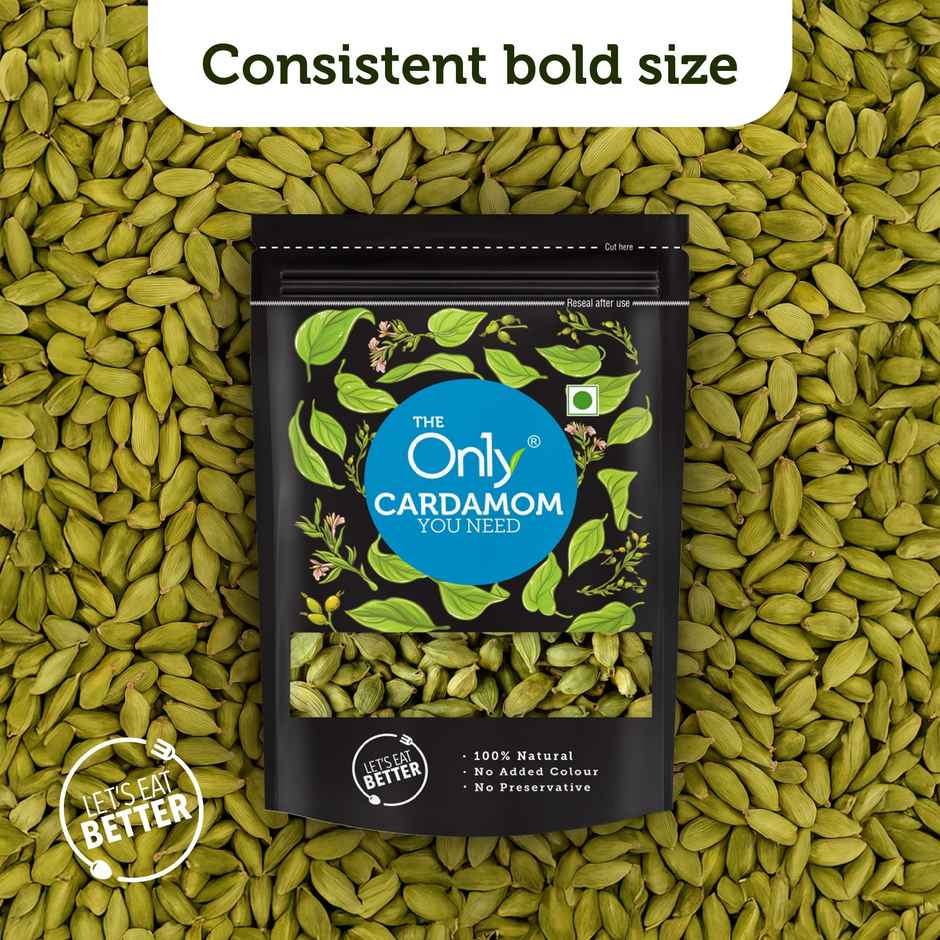 On1y Cardamom | Natural | No added Colour & Preservatives
