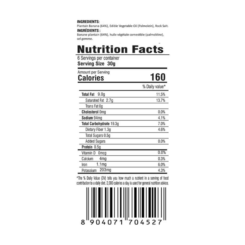 Chheda's Salt & Pepper Banana Chips