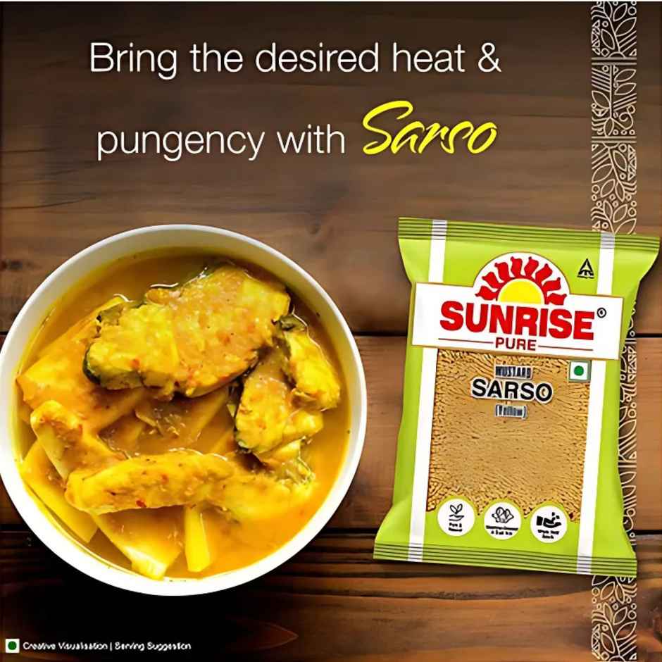 Sunrise Pure Yellow Mustard/Sarso Seeds | Whole